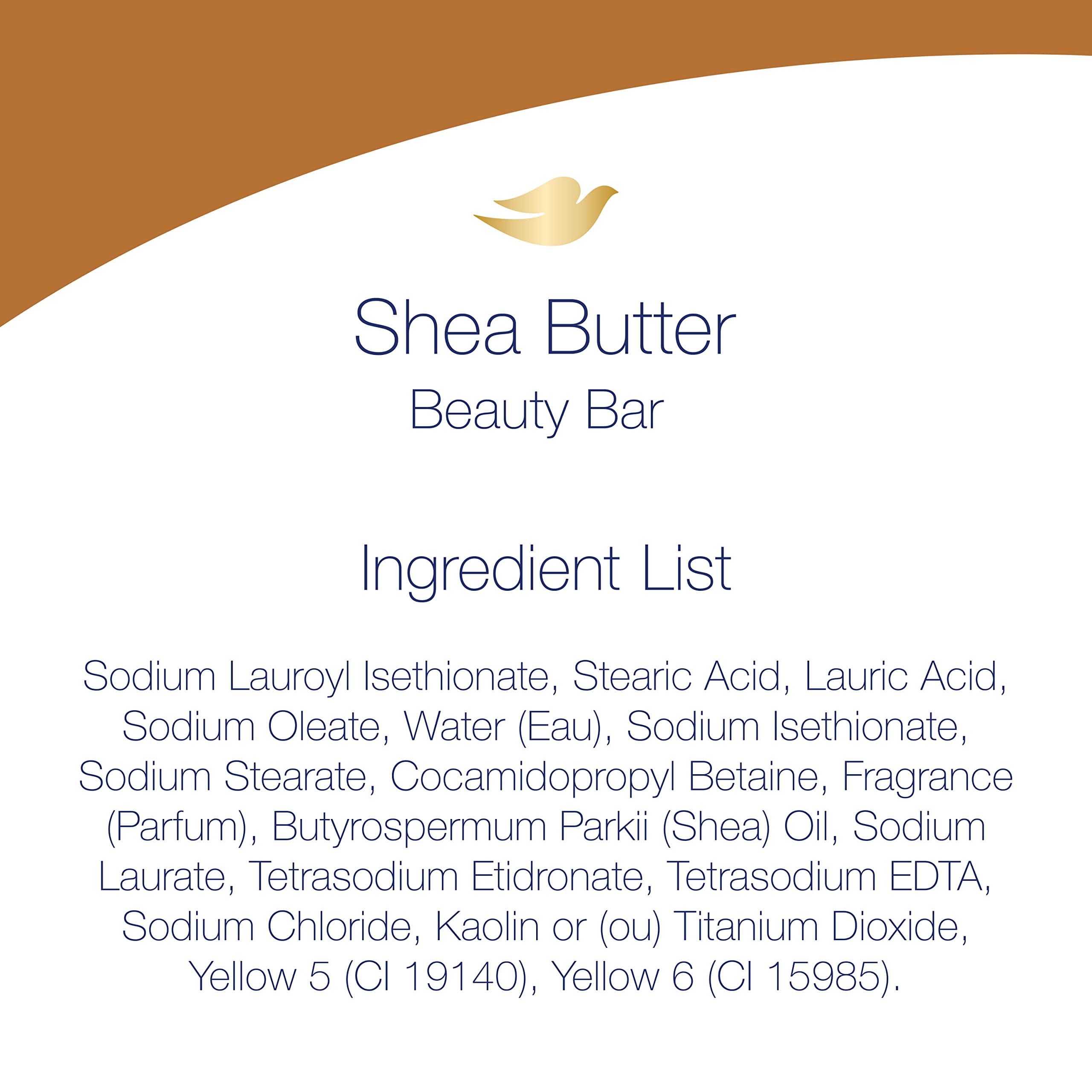 Dove Shea Butter Beauty Bar Soap & Invisible Solid Antiperspirant Deodorant for Women - 8 Bars + 2 Sticks | Gentle Skin Cleanser & Odor Protection for Daily Shower & Fresh All Day