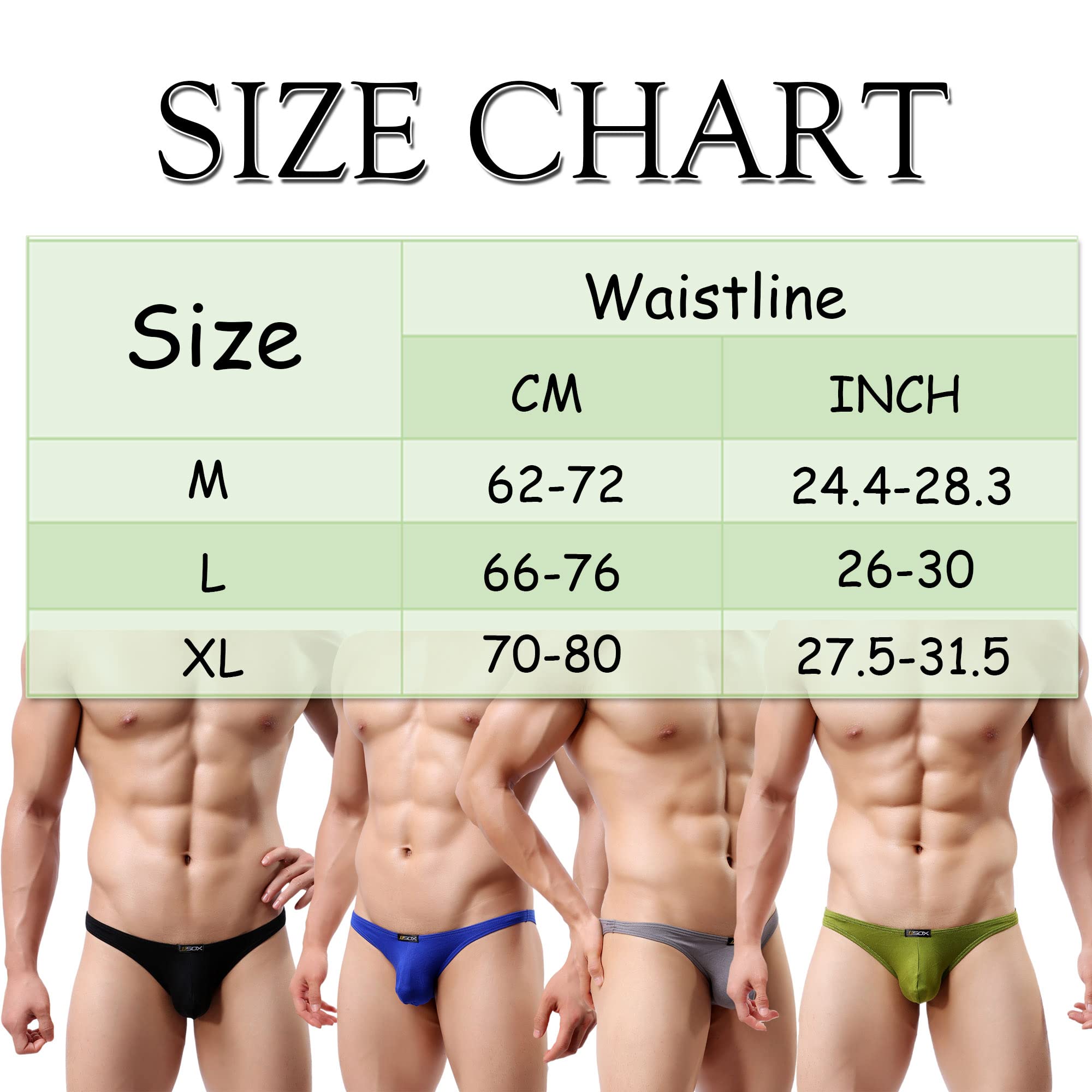 QiaTi Men's Bikini Underwear - Sexy Low Rise G-String Thong Swimwear & Jockstrap for Men - Perfect for Beach, Pool Party & Intimate Moments