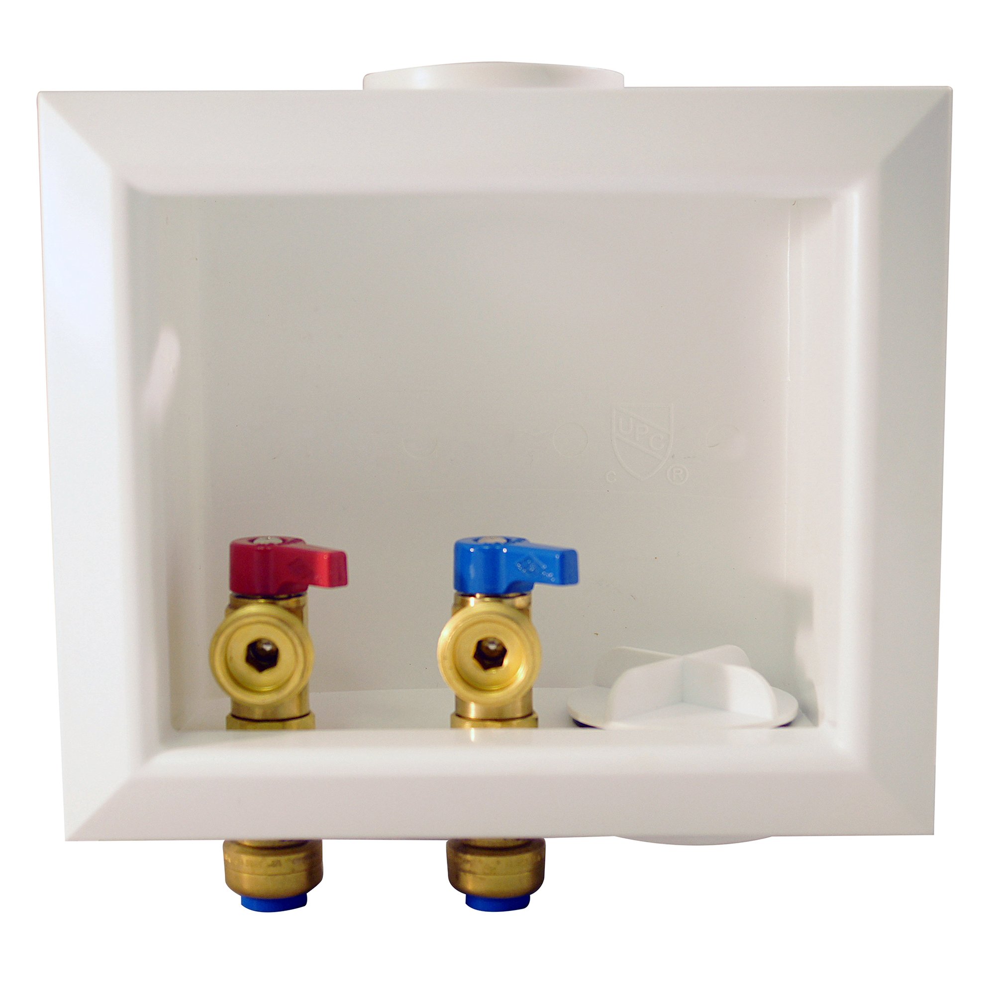 FSBBOXWM White Electrical Outlet Box - Durable & Easy to Install for Home, Office & Workshop Wiring Projects