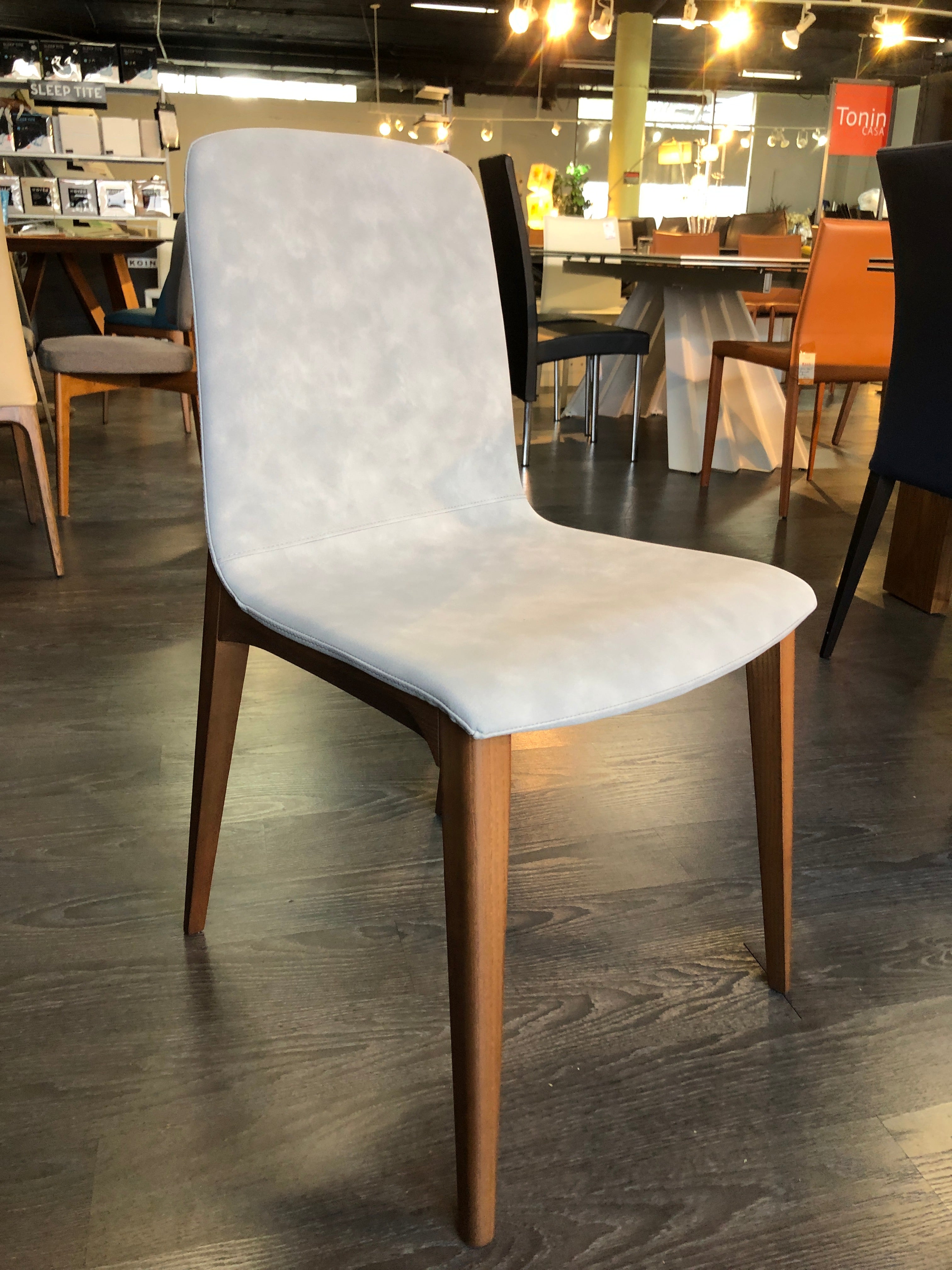 BUSETTO Italian S059 Side Chair - Modern Dining Chair for Kitchen, Restaurant & Office - Handcrafted in Italy