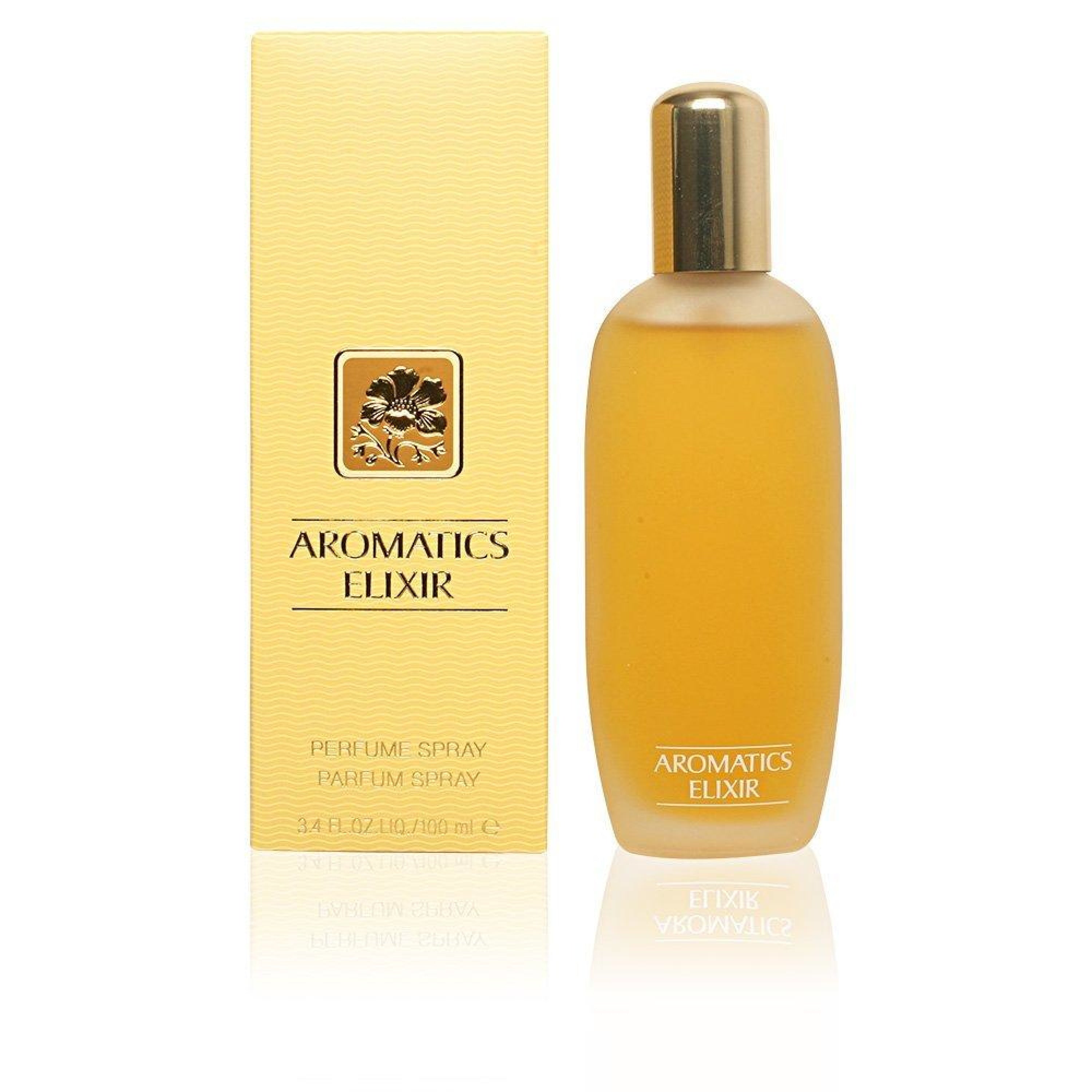 Clinique Aromatics Elixir Perfume for Women - Long Lasting Floral Fragrance Eau de Parfum Spray | Perfect for Date Night, Office & Special Occasions