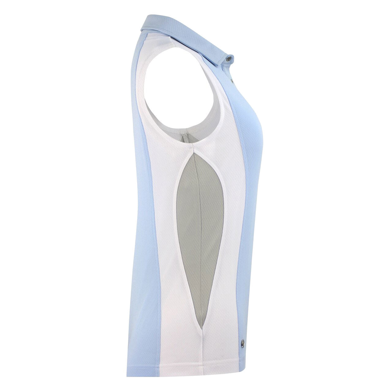Zenia Breeze Women's Sleeveless Golf Polo Shirt - Breathable Moisture-Wicking Athletic Top for Golf, Tennis & Outdoor Sports
