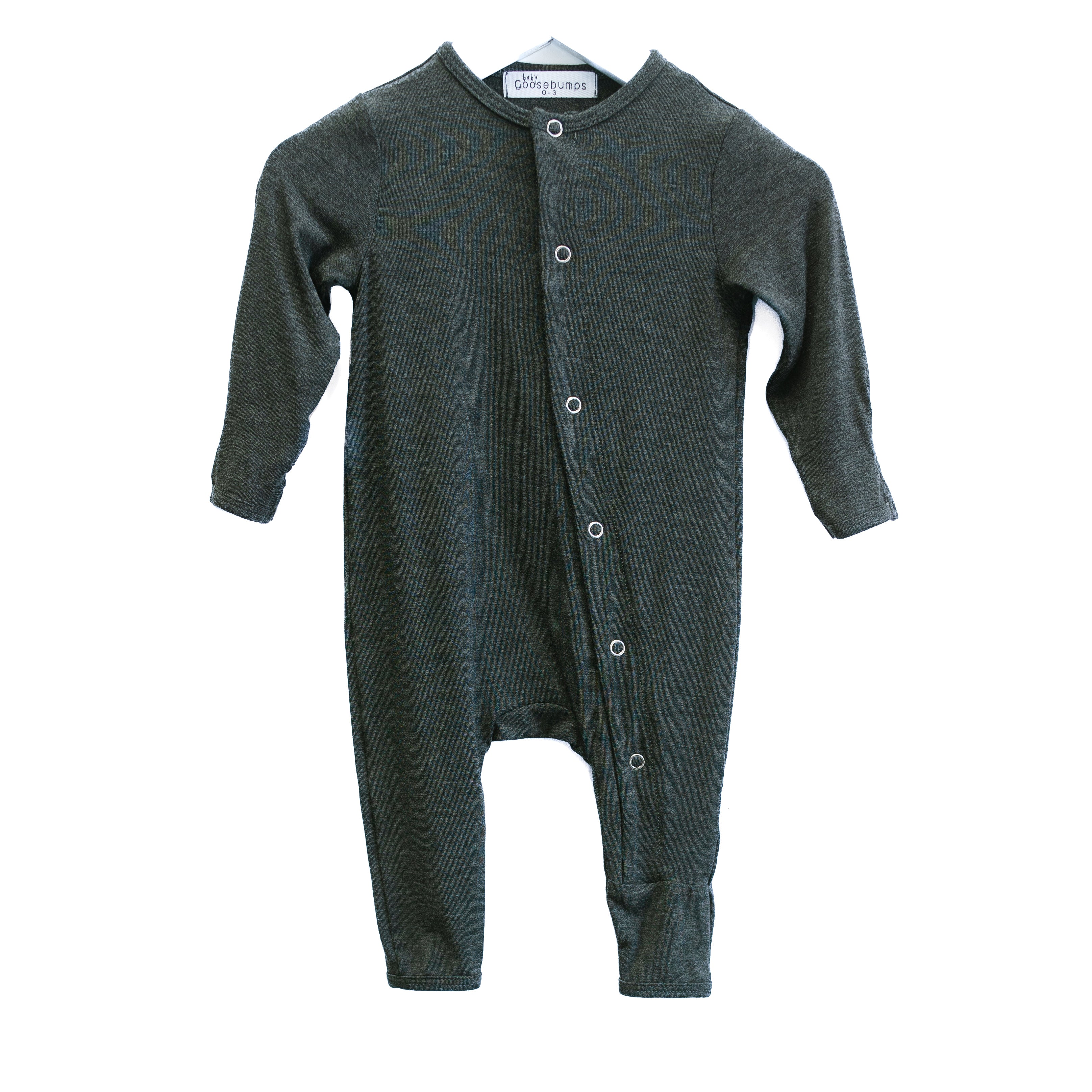 Premium Charcoal One Piece Snap Button Shirt - Stylish & Comfortable for Casual Wear, Work, and Outdoor Activities