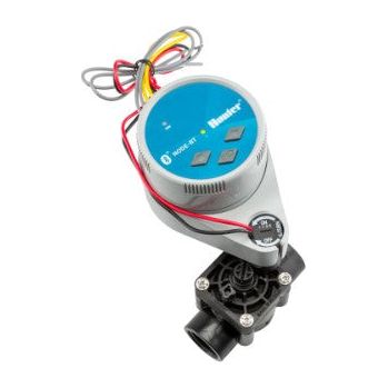 Hunter NODE Bluetooth Battery Operated Irrigation Controller - 1 Station, Compatible with PGV 101G Valve & Solenoid, NODE BT 100 VALVE | Smart Watering Solution for Lawns, Gardens & Landscapes