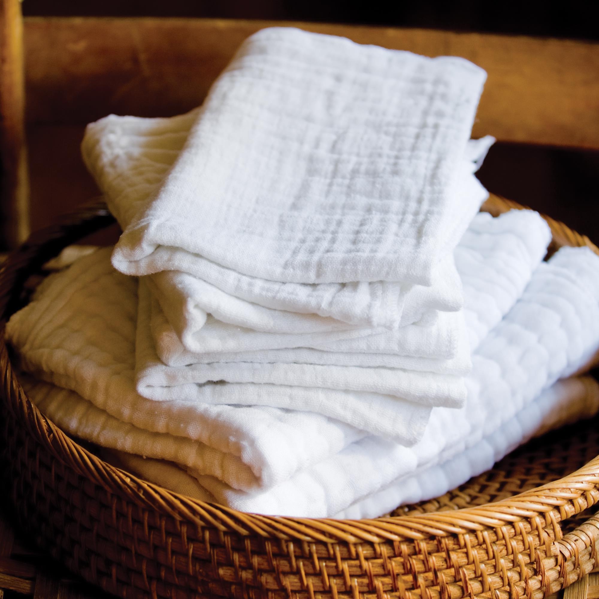 Premium Soft Facial Cloths Set of 8 - Gentle Exfoliating & Makeup Removal Wipes for Daily Skincare & Spa Treatments