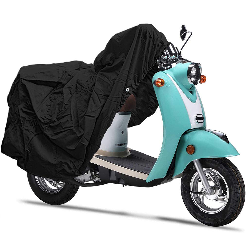NEH Motorcycle Bike Cover - Waterproof Dustproof Travel Storage Cover for Honda Silver Wing, Trail 90/110/125 - Outdoor Protection for Parking & Long-Term Storage