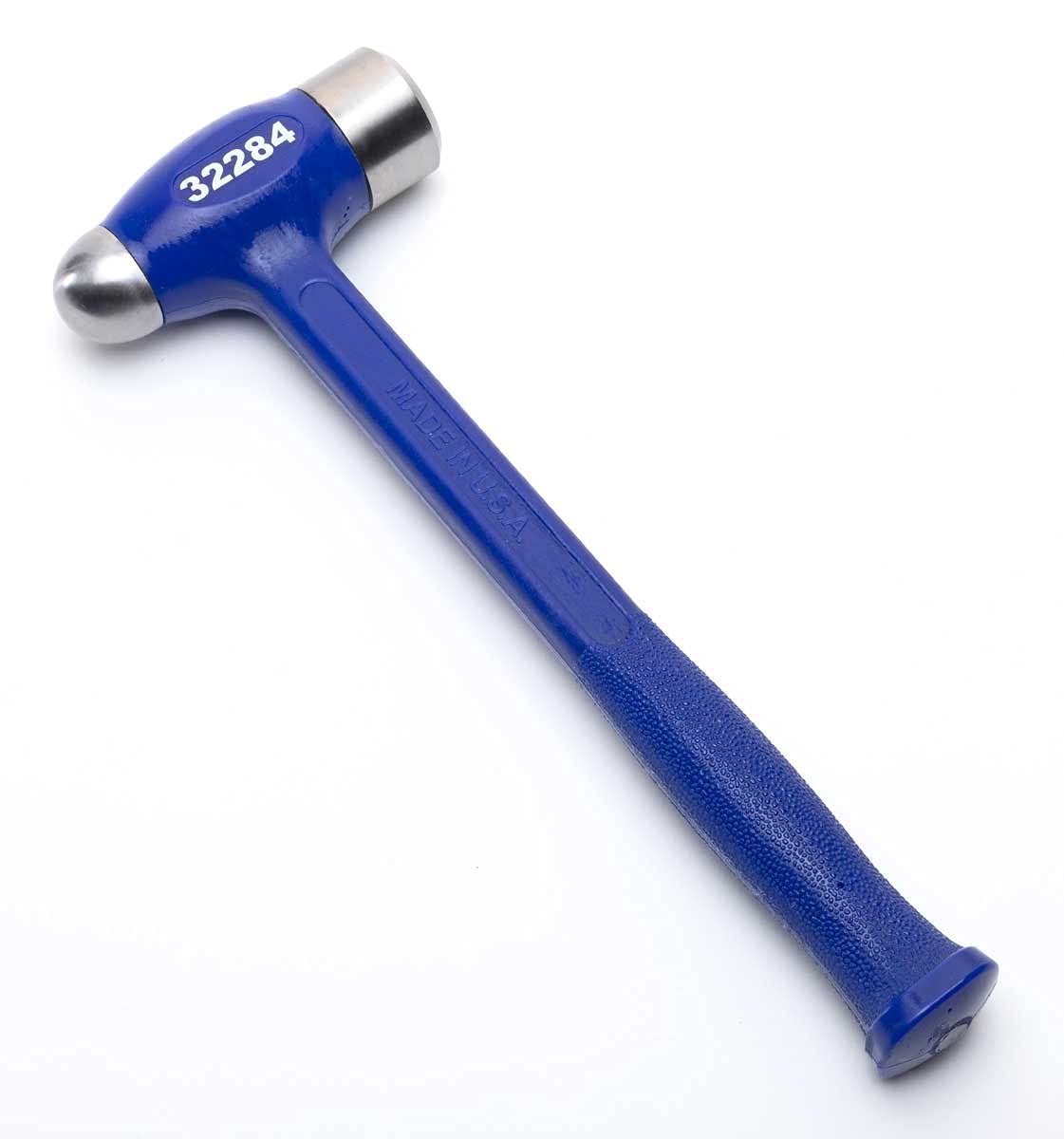 Eastwood 47 oz Ball Pein & Flat Face Dead Blow Hammer - Durable Polyurethane Coating with Steel Core - Ideal for Auto Repair, Metalworking, and DIY Projects
