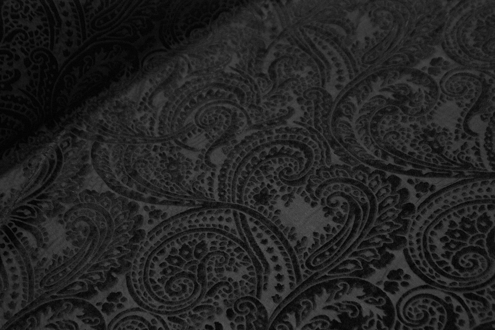 Black Forest Paisley Print Scarf - Soft Lightweight Fashion Accessory for Women | Perfect for Autumn Outfits, Office Wear & Special Occasions