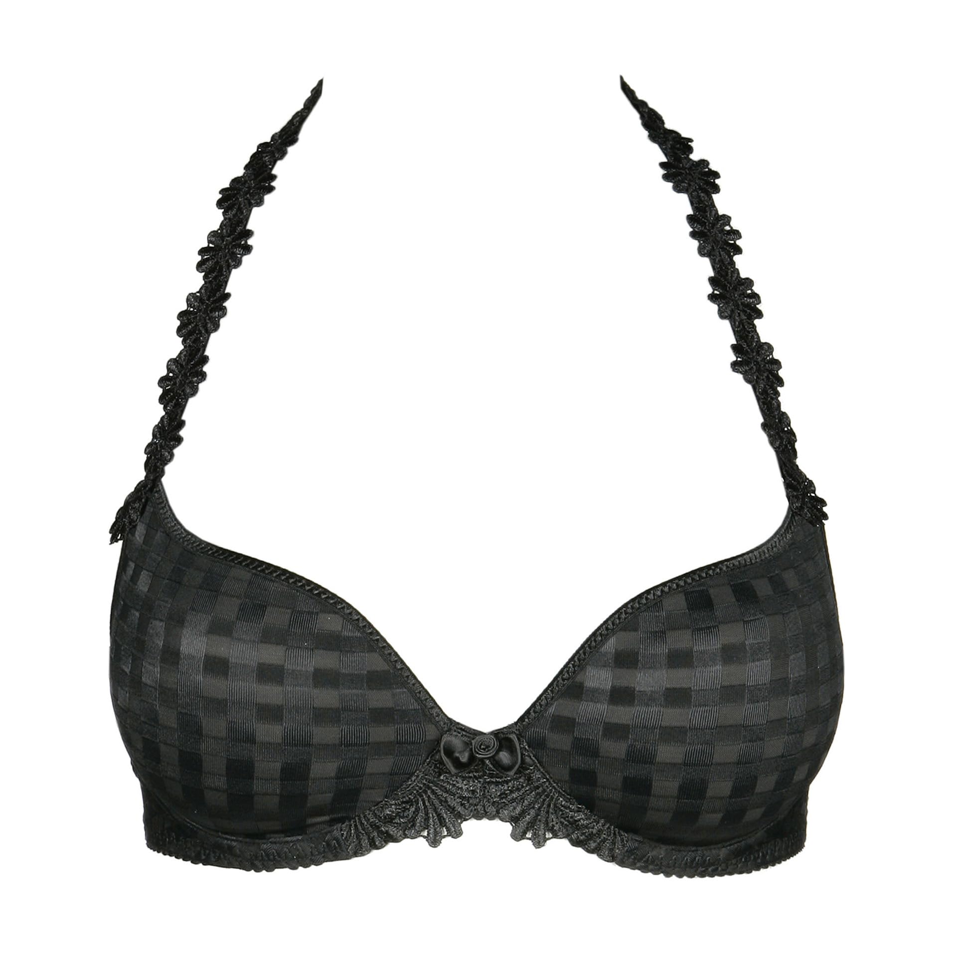Women's Avero Plunge Multiway Bra 32A Black - Convertible Strapless Push Up Underwire Bra for Comfort & Support | Perfect for Evening Wear, Wedding Dresses & Special Occasions