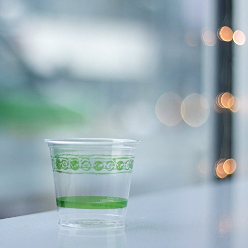 6 oz Compostable & Biodegradable Plastic Cold Cups - 2000 Count Bulk Pack | Perfect for Parties, Events, and Eco-Friendly Beverage Service