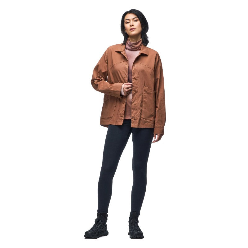 Indyeva Women's Overshirt Jacket - Stylish Casual Button-Up Shirt for Everyday Wear | Perfect for Work, Travel & Outdoor Activities