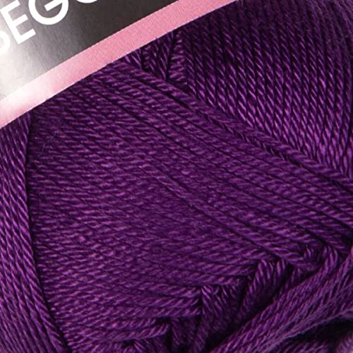 Premium Soft 100% Cotton Yarn for Knitting & Crochet - Yarn Art Begonia Yarn (1.76oz/50g, 185yds/169m) | Pastel & Shiny Colors | Ideal for Baby Blankets, Amigurumi, Scarves & DIY Crafts