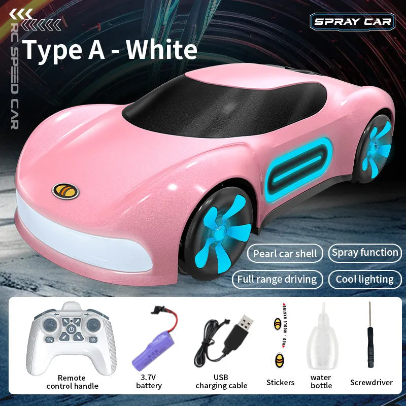 JJRC Q206 2.4GHz RC Car - Futuristic Concept Remote Control Vehicle with LED Lights & Music Play, Ready-to-Run (RTR) - Perfect for Indoor Racing, Kids Birthday Gifts & STEM Learning Toys