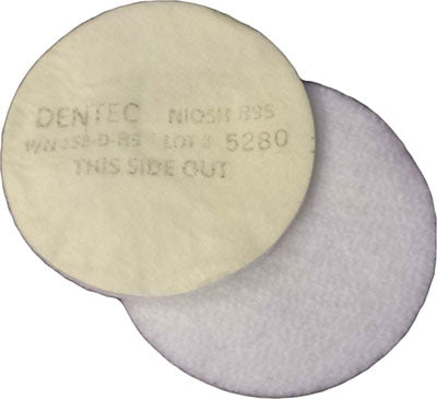 COMFORT AIR N95 Filter Replacements (Box of 16) - Premium Dust Mask Filters for Construction, Woodworking & Allergy Protection
