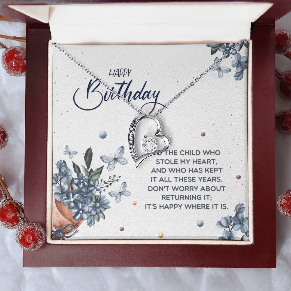 Personalized Birthday Necklace for Daughter - Unique Birthday Gift for Her - Perfect for Birthdays, Anniversaries & Special Occasions