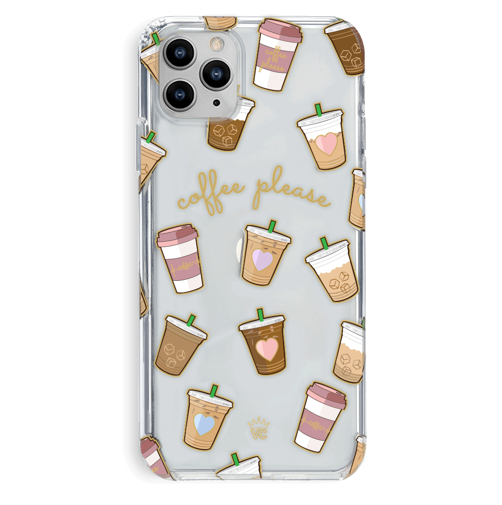 Premium Coffee First iPhone Case - Stylish & Durable Phone Cover for iPhone [Models] - Perfect for Coffee Lovers, Office Use & Daily Protection