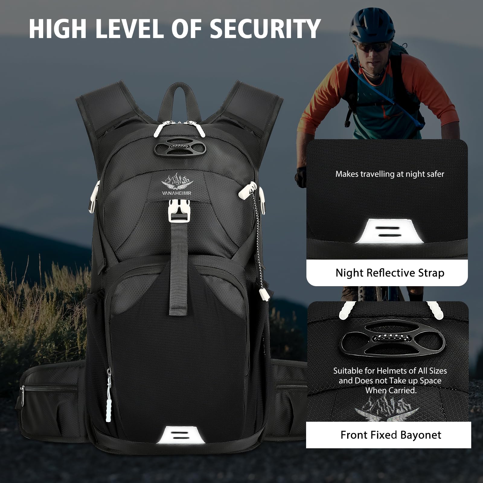 **Hydration Backpack - Insulated Water Pack with Moisture-Proof Design for Hiking, Cycling, Running, Skiing & Outdoor Adventures - Perfect for Marathon, Camping & Climbing**