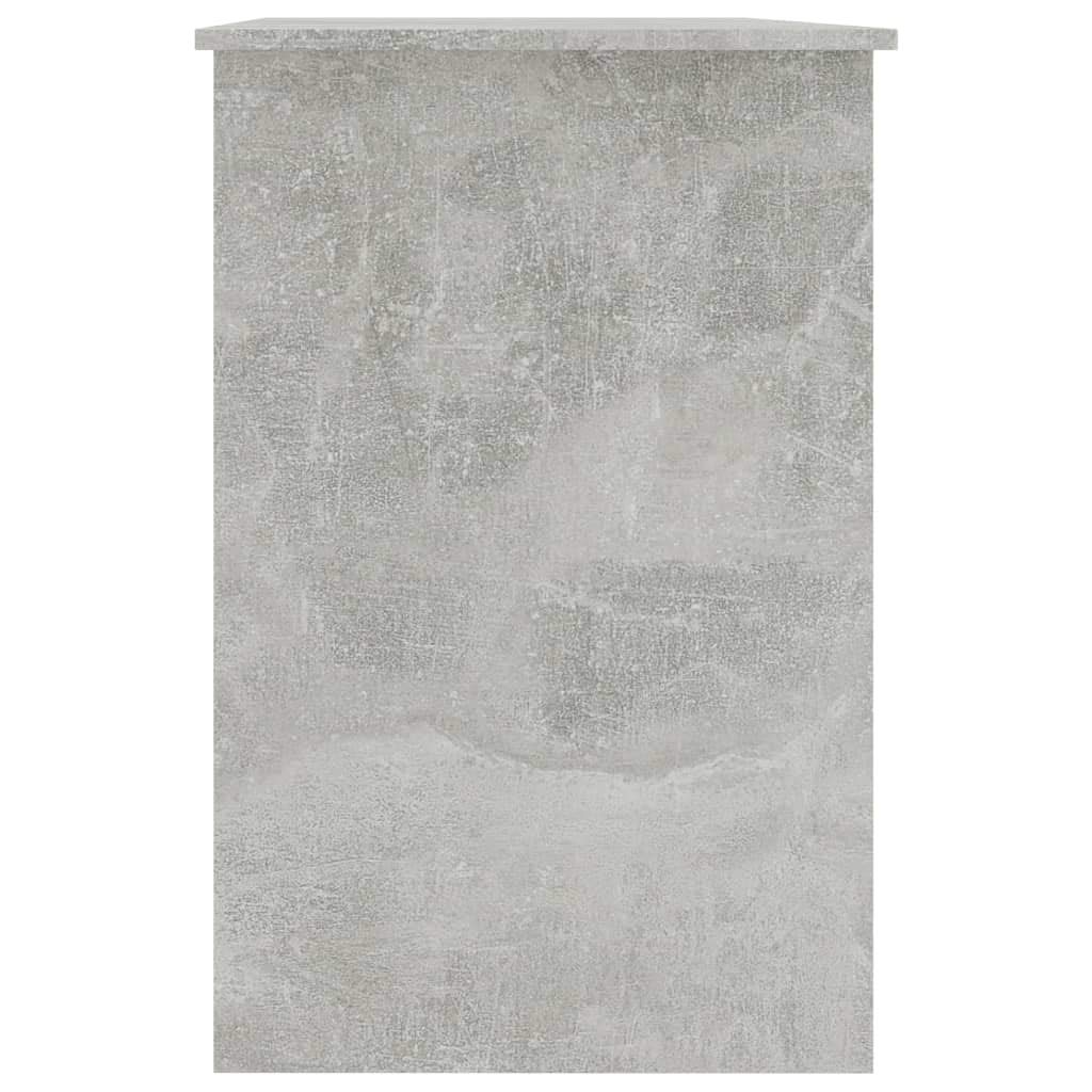 CHARMMA Modern Concrete Gray Office Desk - 39.4