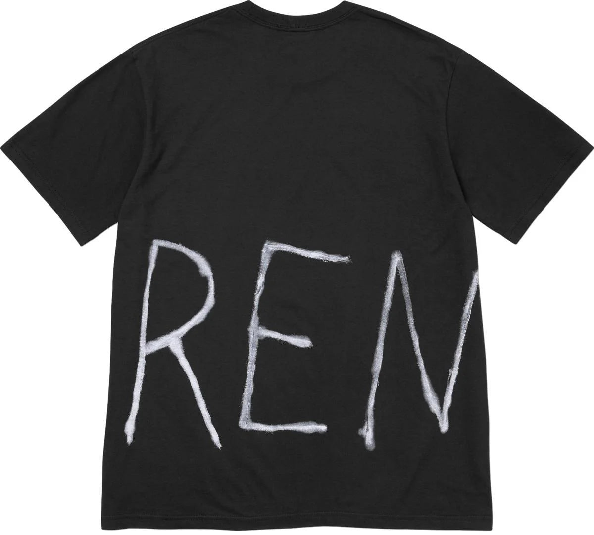 SUPREME 25SS Painted Graphic T-Shirt for Men - Streetwear Fashion Tee for Casual Wear & Urban Style