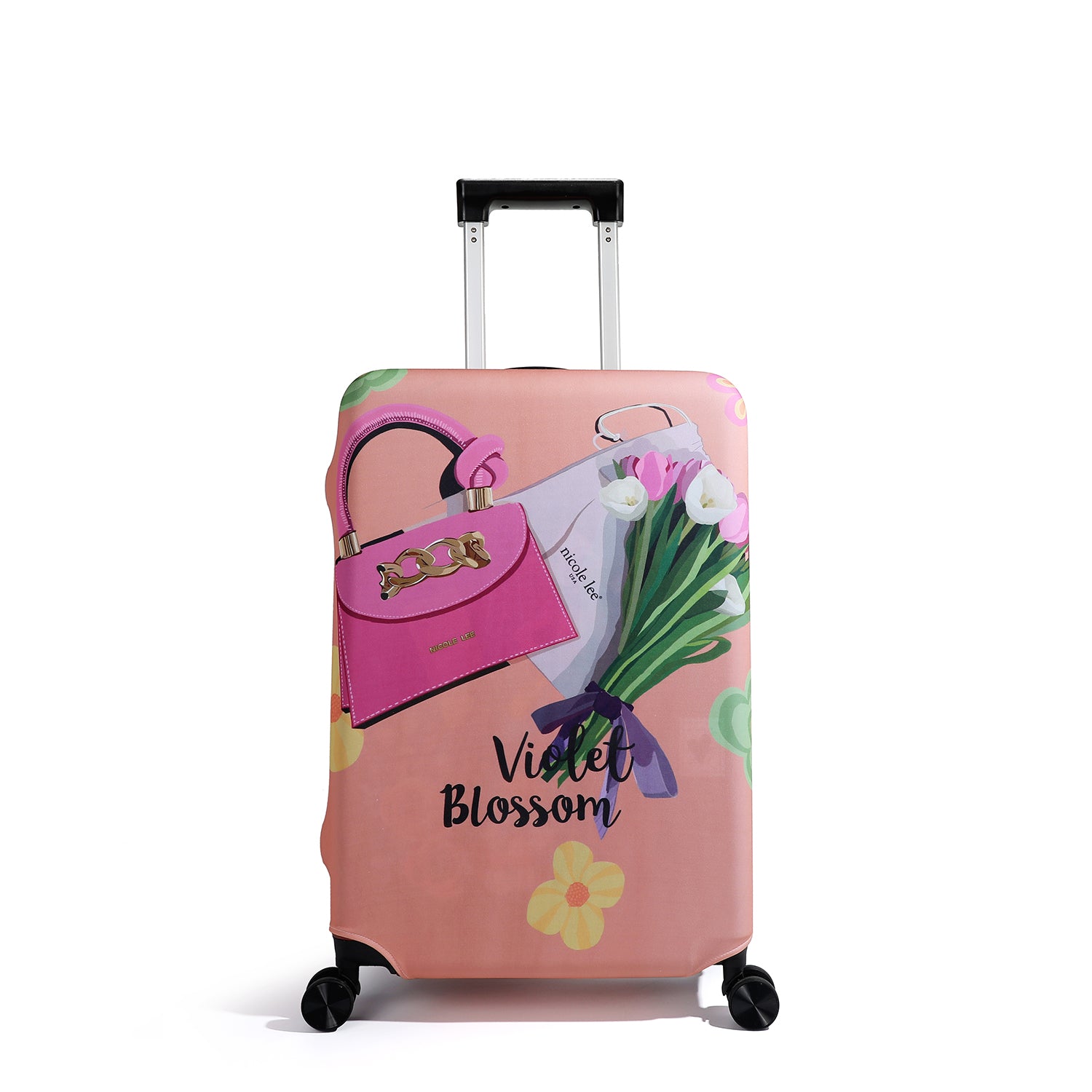 Durable Luggage Cover for Suitcases - Waterproof & Scratch-Resistant Travel Protector - Perfect for Airports, Flights, and Vacation Trips