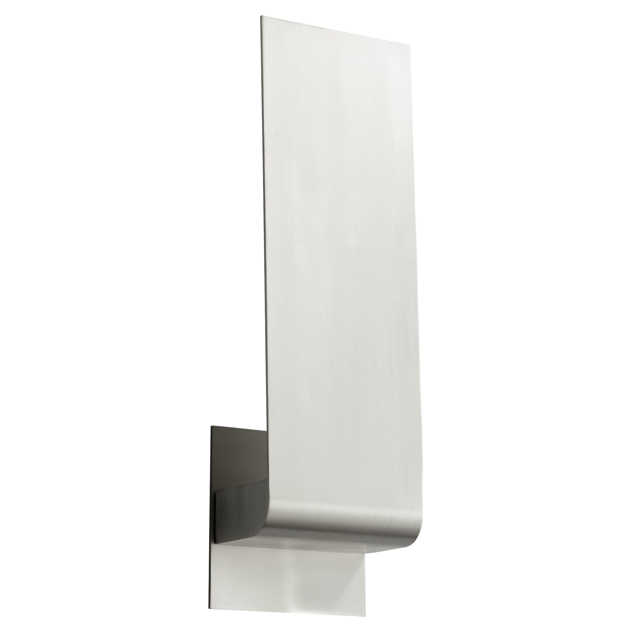 Oxygen Halo 3 515 24 Sconces in Satin Nickel - Modern Wall Lighting Fixtures for Living Room, Bedroom & Hallway Decor