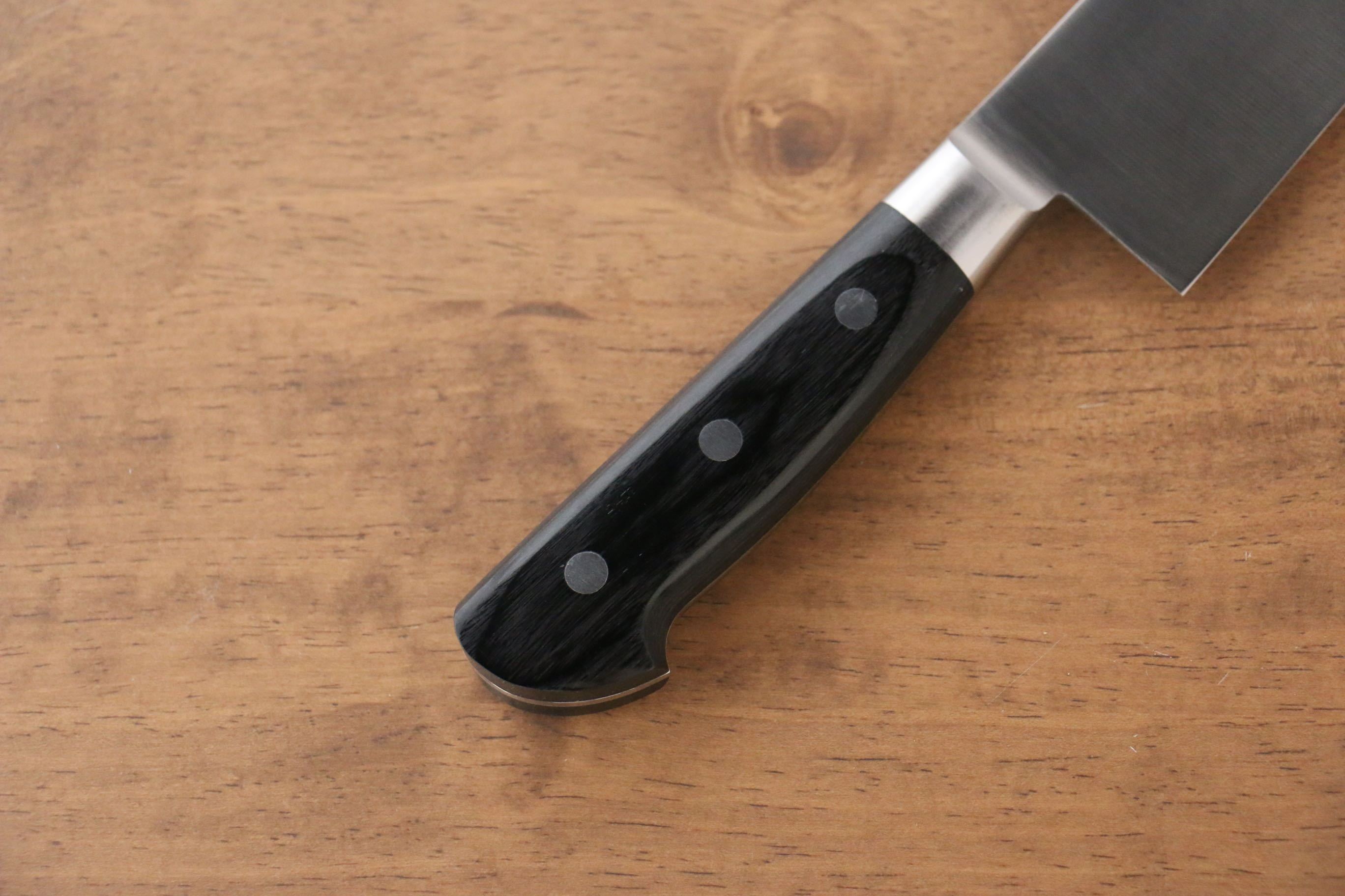 Premium Iseya Molybdenum Gyuto 210mm Chef Knife with Black Pakkawood Handle - Professional Japanese Kitchen Knife for Sushi, Meat Cutting & Vegetable Chopping