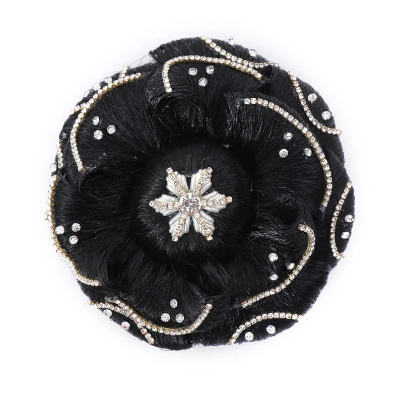 Stylish NAVMAV Artificial Juda Hair Accessory for Women & Girls - Perfect for Weddings, Parties & Special Occasions
