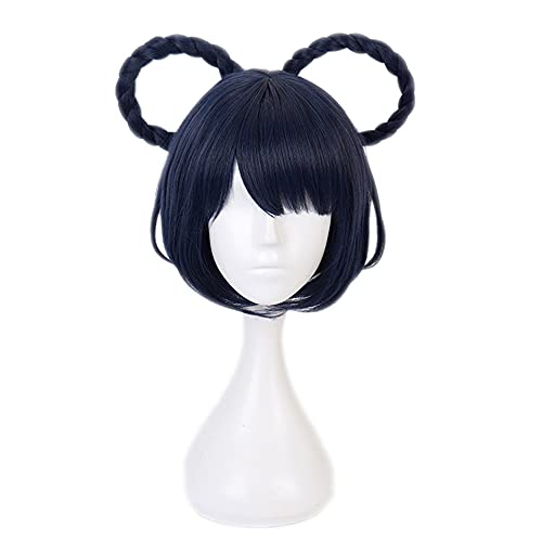 Short black hair-3