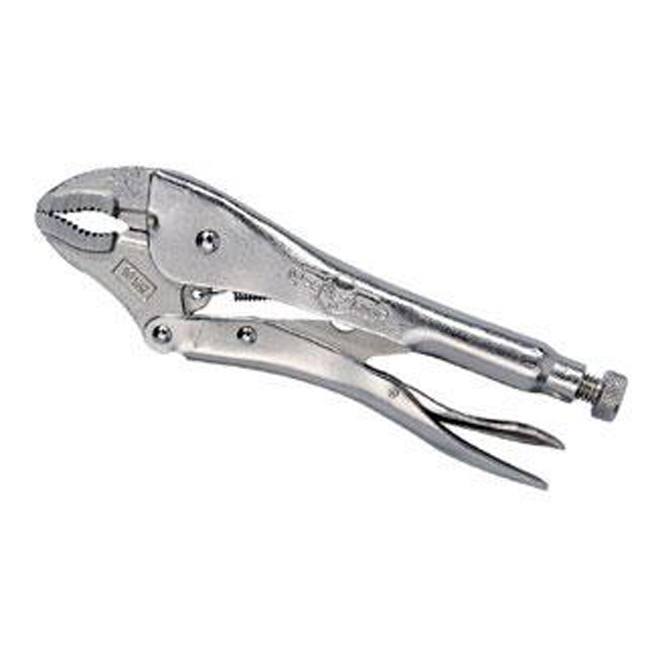 IRWIN 5 Inch Curved Jaw Locking Pliers with Wire Cutters - Heavy Duty Clamp Tool for DIY, Metalworking, and Automotive Repairs (Model 902L3)
