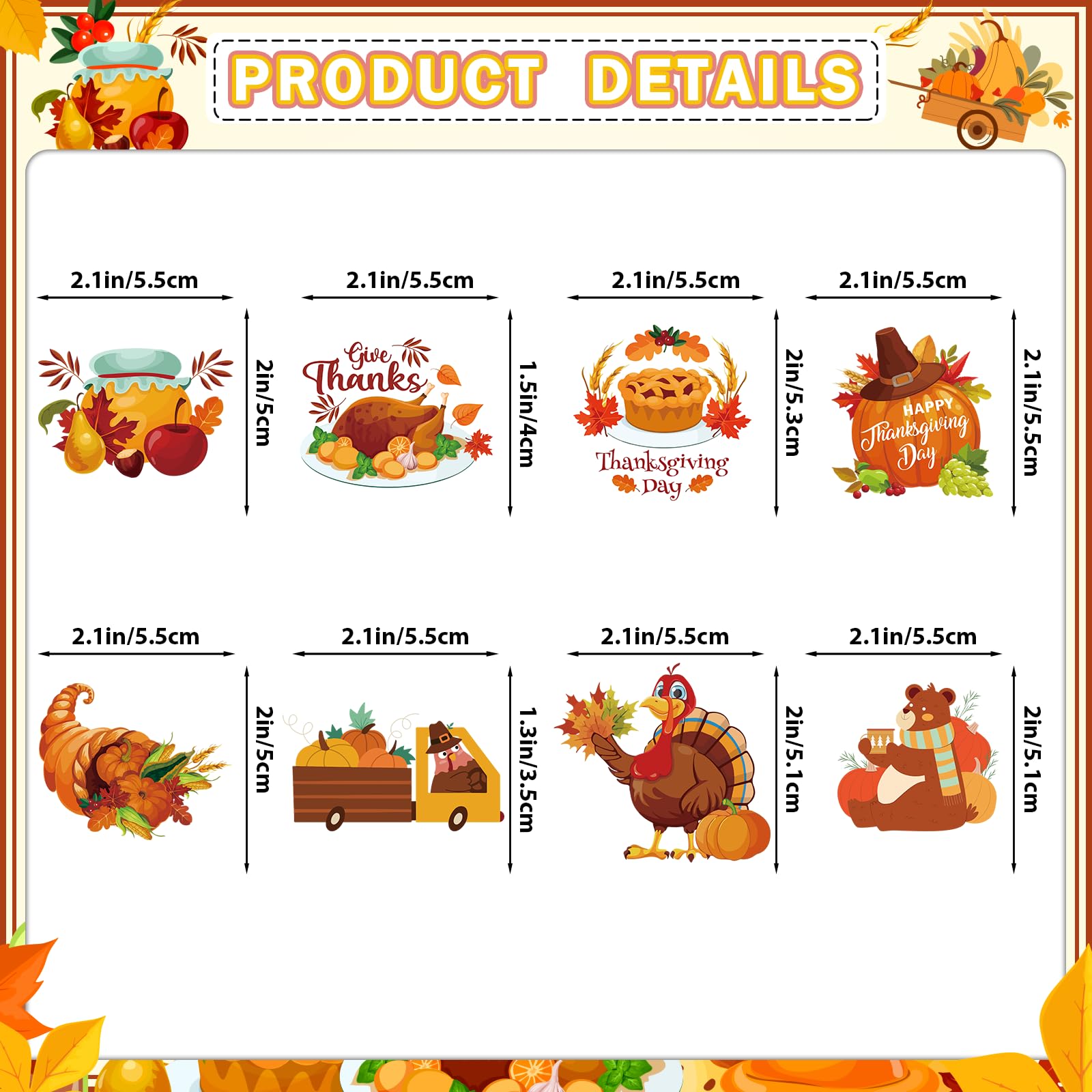32Pcs Thanksgiving Cupcake Toppers - Turkey & Friendsgiving Themed Decorations for Holiday Parties, Dessert Table Decor, DIY Baking Supplies | Perfect for Thanksgiving, Friendsgiving, Fall Celebrations & Dessert Displays