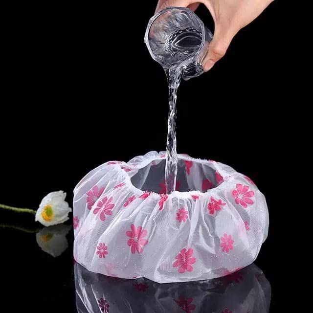 Waterproof Shower Hair Cap for Women & Men - Reusable Silicone Bathing Cap for Swimming, Washing Hair, Spa & Salon Use