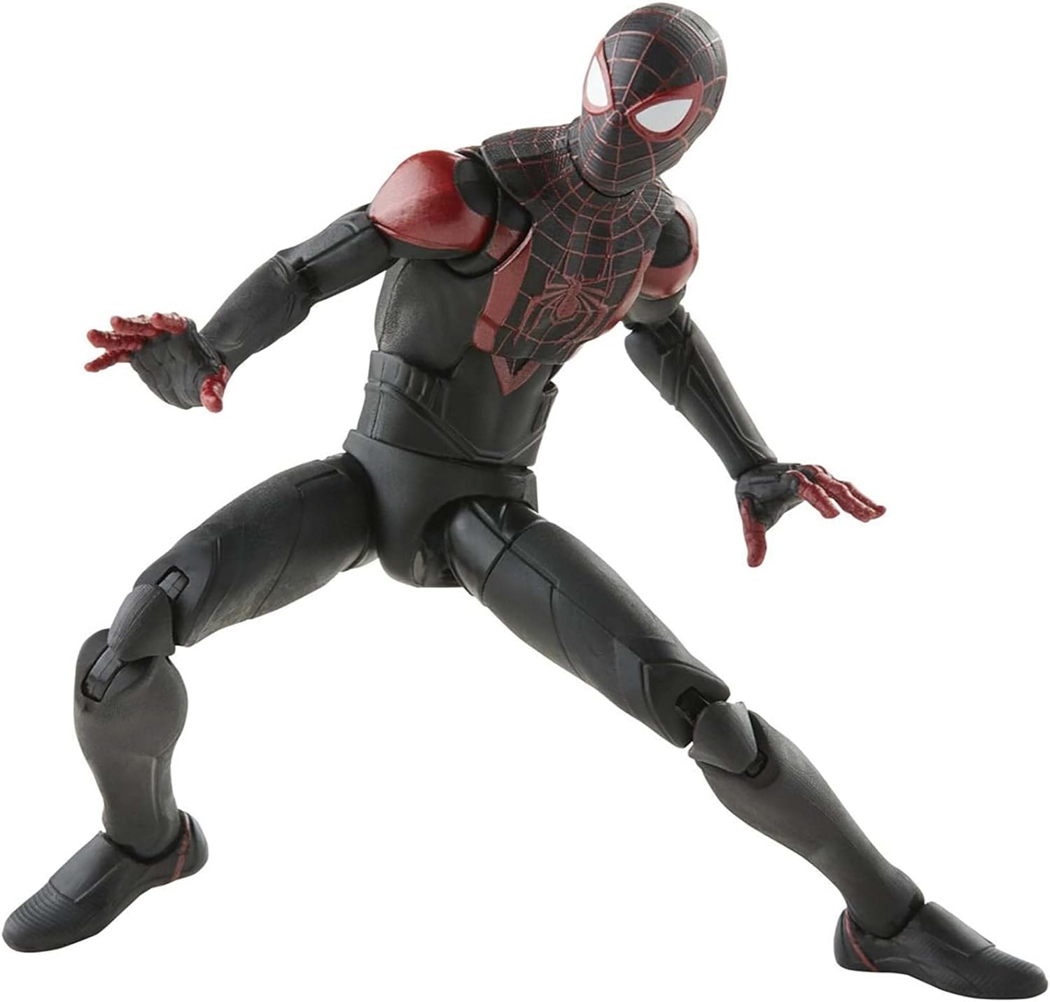 Miles Morales Marvel Spider-Man GamerVerse Action Figure - Collectible Superhero Toy for Kids & Adults - Perfect for Display, Play, and Marvel Fans Collection