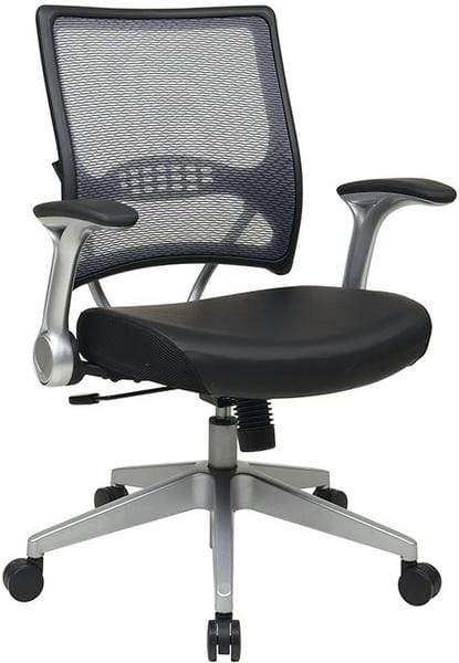 Ergonomic Mid Back Mesh Office Chair with Lumbar Support - Adjustable Height & Swivel for Home & Workspace - Comfortable Desk Chair for Long Hours of Sitting