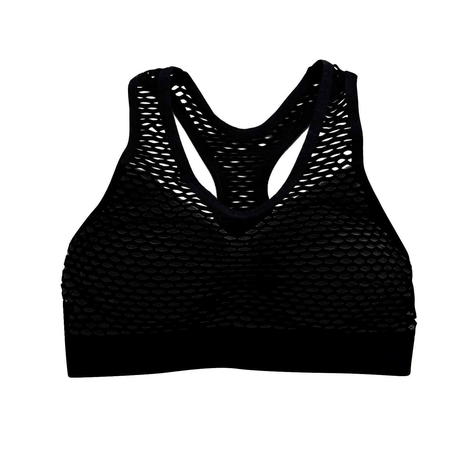 Shockproof Mesh Sports Bra for Women - Comfortable Yoga & Workout Bra Without Steel Support - Perfect for Yoga, Gym, and Active Lifestyles
