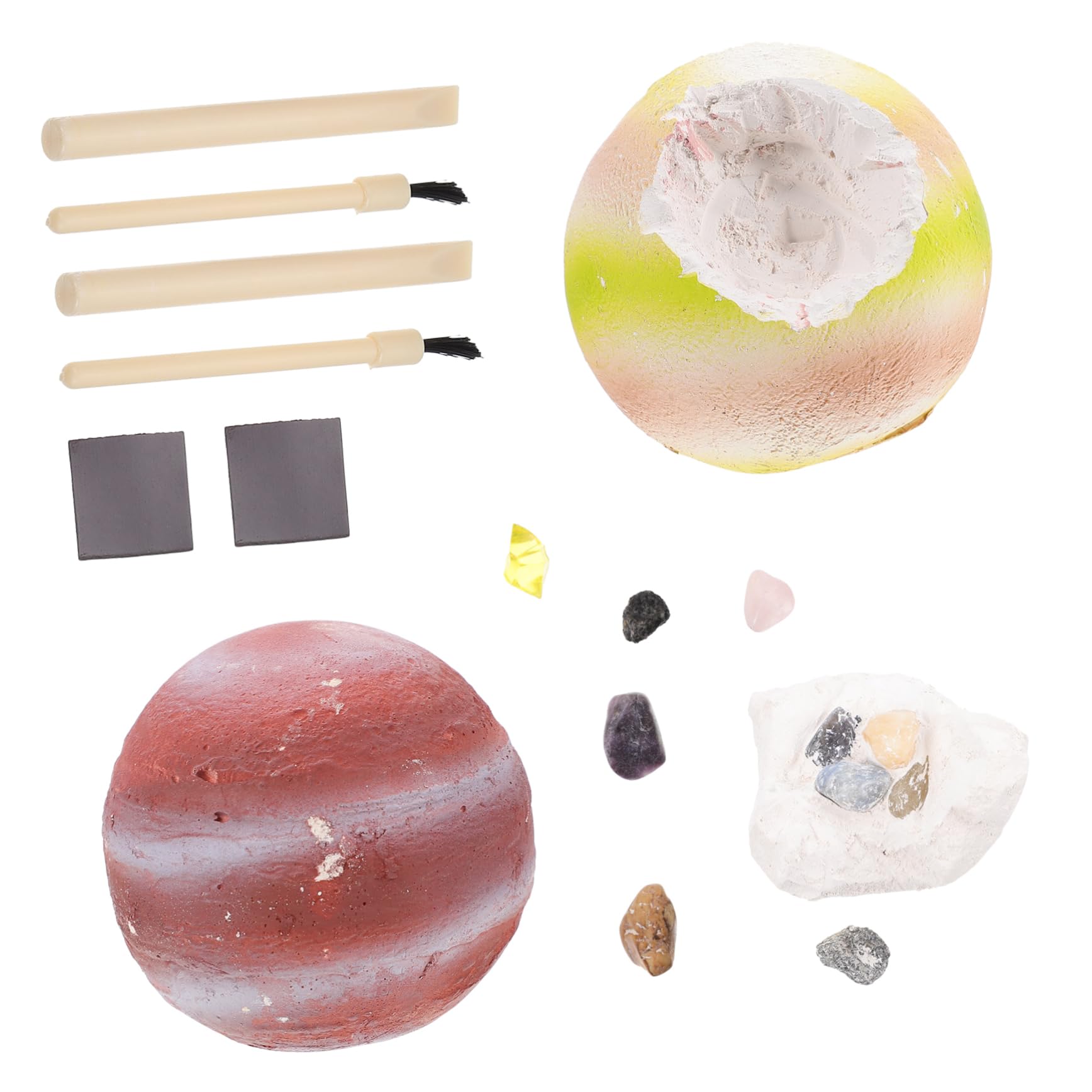 Planetary Archaeology Digging Toy for Kids - Gem Excavation Kit for STEM Learning & Play