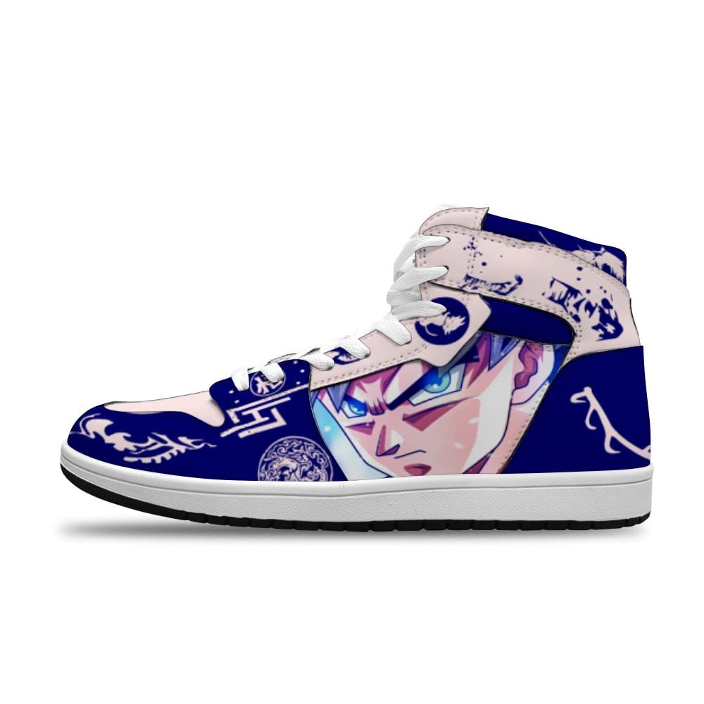 Custom Saiyan Anime Basketball Shoes for Men & Women - Trendy Sports Sneakers for Running, Gym, and Casual Wear - Inspired by Dragon Ball Z Fashion