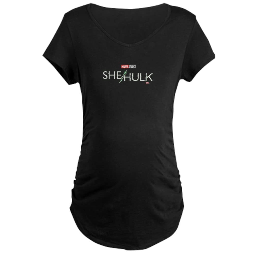 She Hulk Logo Women's Maternity T-Shirt - Comfortable Cotton Pregnancy Tee for Expecting Moms - Perfect for Casual Wear, Baby Showers & Maternity Photos