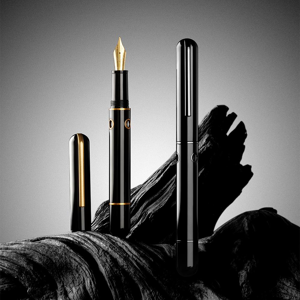 Nahvalur (Narwhal) Nautilus Fountain Pen - Bronze Corydoras Plongeur Design | Premium Writing Instrument for Calligraphy, Journaling & Gift Giving