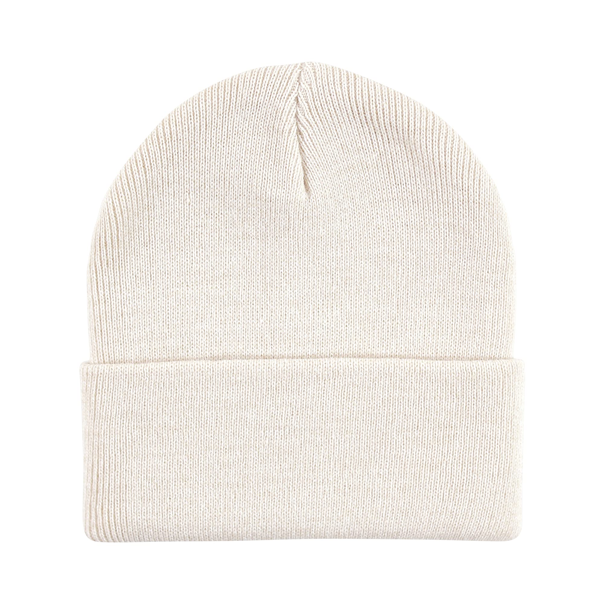 Hudson Baby Knit Beanie 3pk - Soft & Warm for Newborns