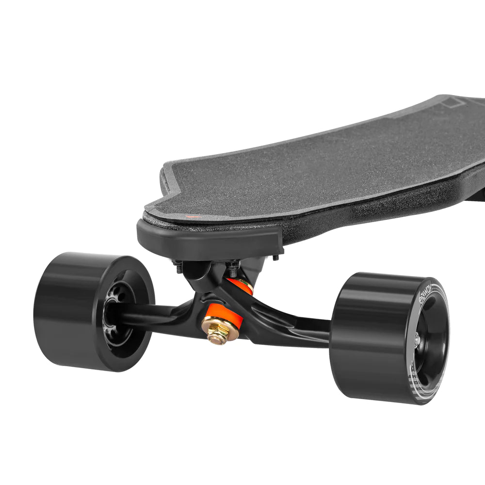 Exway X1 Max Electric Skateboard - 230Wh Battery, 28 MPH Top Speed, 18 Mile Range, Belt Drive System with Remote Control - Perfect for Commuting & Outdoor Adventures