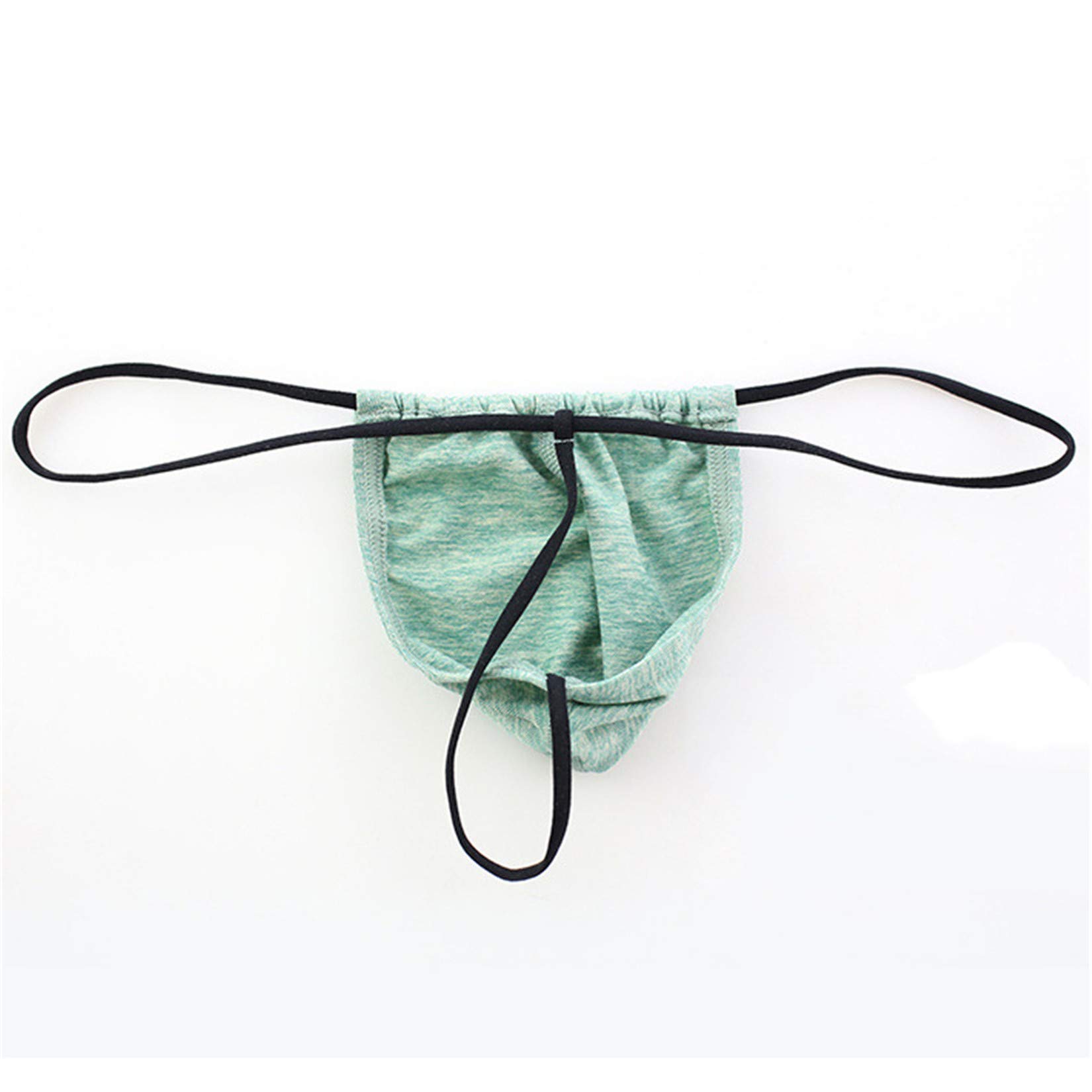 Andongnywell 3 Pack Men's G-String Thong Underwear - Low Rise Breathable Bikini Briefs with T-Back Design for Comfort & Support - Perfect for Gym, Swimming & Everyday Wear