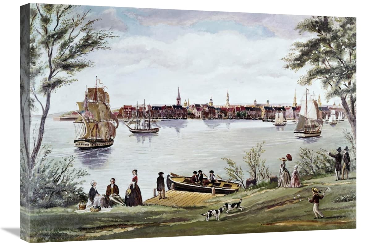 George Torina East River Art Print - NYC Independence Scene for Home Decor