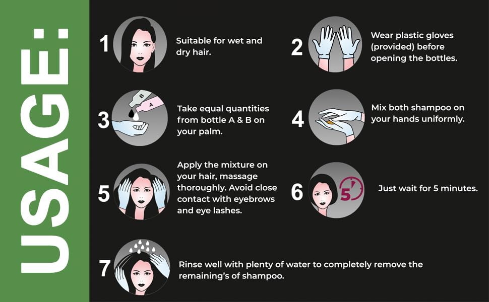 URBANMAC Natural Fruit Vinegar Gel Hair Dye for Black Hair - Ammonia Free, Long Lasting Color (500ml x 2) - Perfect for At-Home Hair Coloring & Gray Coverage