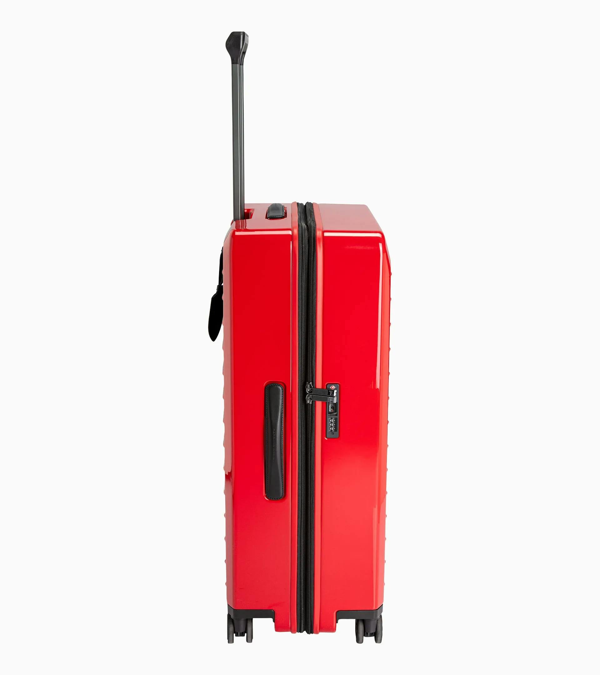 Porsche Roadster Hardcase Trolley Luggage - Large Guards Red Suitcase for Travel, Business Trips & Airports | Durable Spinner Carry-On with 4 Wheels