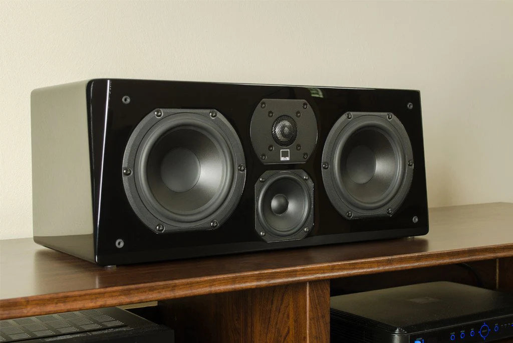 SVS Prime Center Channel Speaker - High-Performance Home Theater Audio for Movies & Music | Perfect for Surround Sound Systems & Dolby Atmos Setups