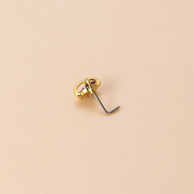 20G Surgical Steel Small Nose Ring & Nose Stud Moonstar Nose Piercing Jewelry | Hypoallergenic Body Piercing for Women & Men | Perfect for Everyday Wear, Parties & Self-Expression