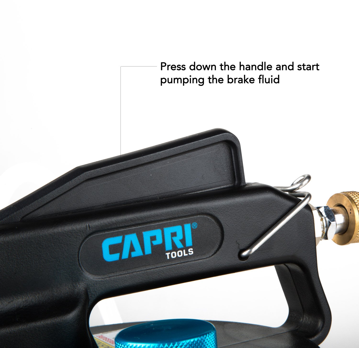 Capri Tools CP21029 Professional Vacuum Brake Bleeder Kit - Automotive Brake Fluid Bleeding System for Cars, Trucks & Motorcycles | DIY Garage & Mechanic Repair Tool