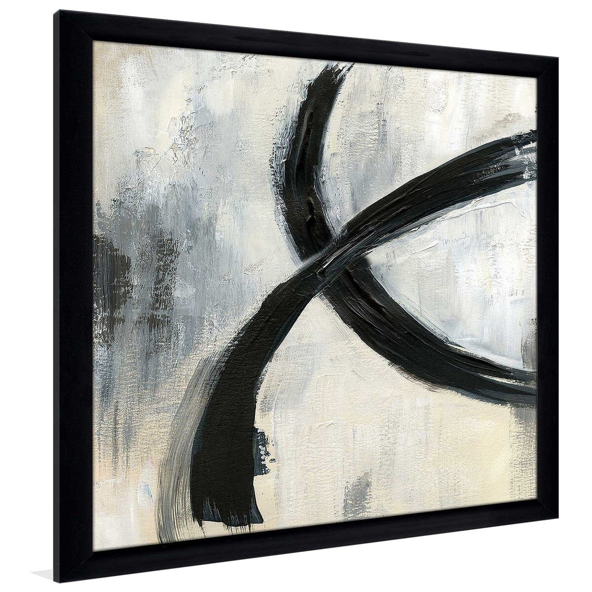 Abstract Square Rings Print on Acrylic - Modern Wall Art for Living Room, Bedroom & Office Decor