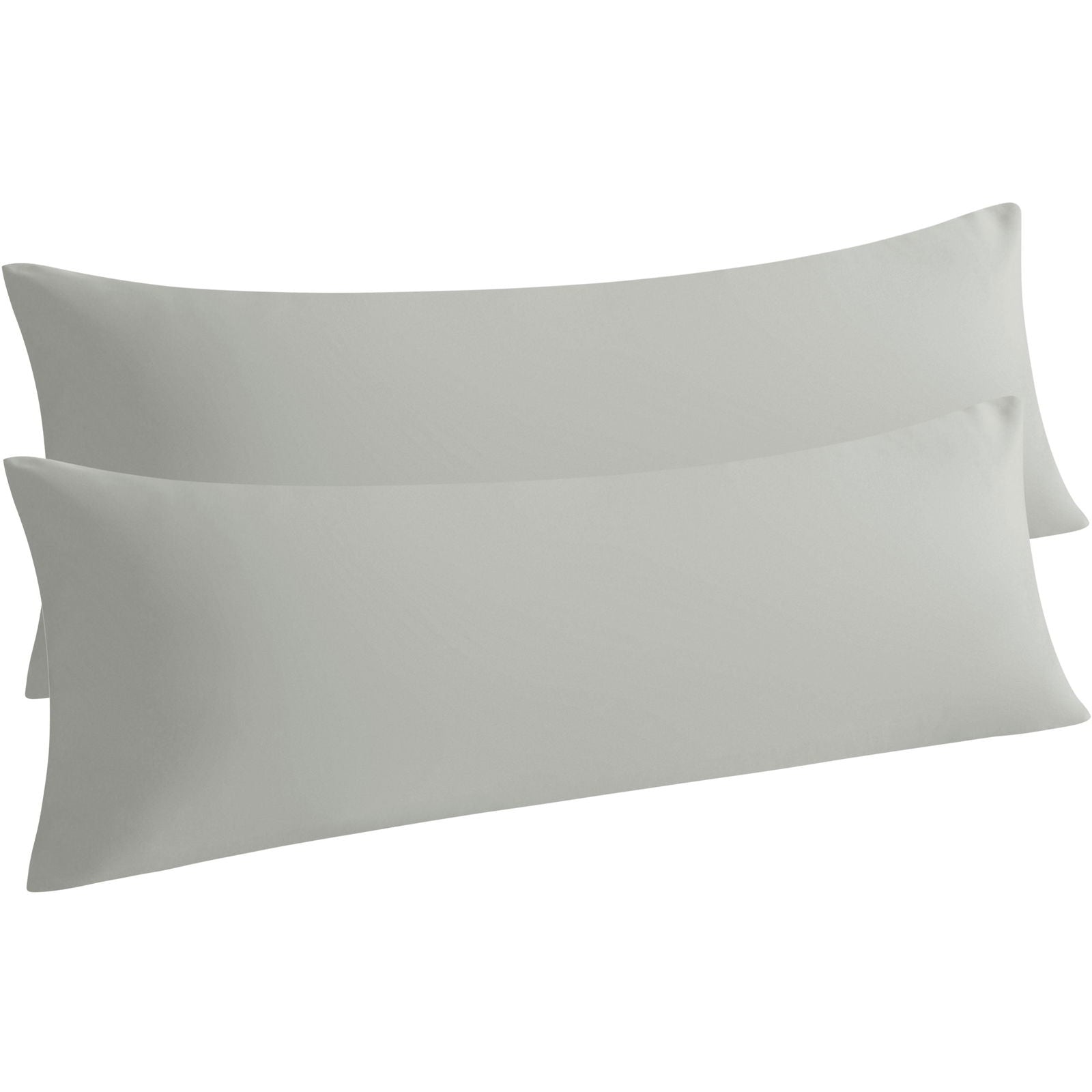 NTBAY 2 Pack Microfiber Body Pillowcase - Ultra Soft, Hypoallergenic & Wrinkle-Free Pillow Cover for Adults - Perfect for Sleeping, Lounging & Pregnancy Support