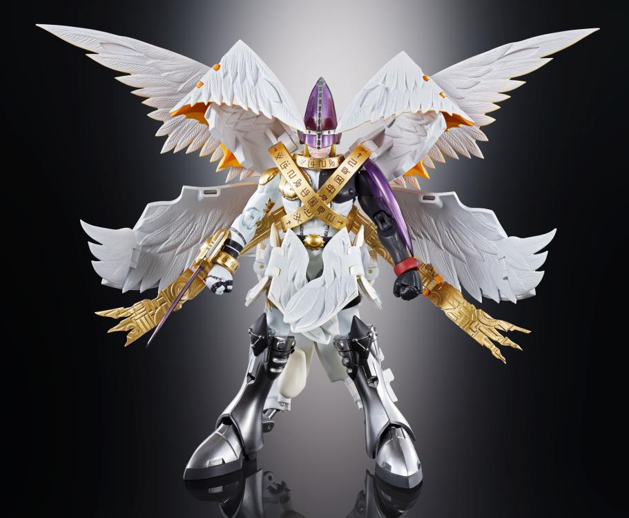 Digivolving Spirits 07 Patamon to Magna Angemon Action Figure - Digimon Adventure Collectible Toy for Fans & Display